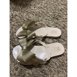 Mini Melissa Sandal Flip Flops Bow 12